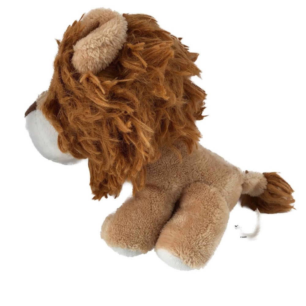 Hug Fun Jungle Lion Plush Stuffed Big Gold Glitter Bead Eyes 8" - Picture 2 of 8